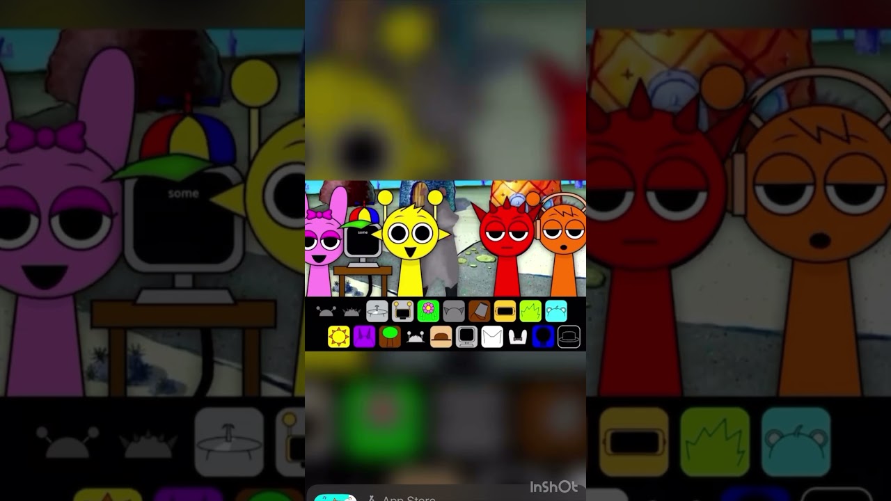 Sprunki and mouse🐁 dance 