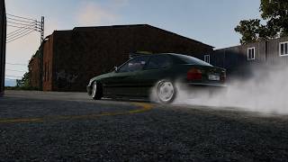 BeamNG.drive - BMW E36 318i ITB Sound and Power