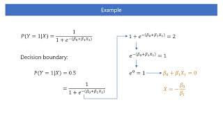 Anatomy of Logistic Regression (11/20) Decision Boundary