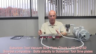Suburban Tool VC-612-S2 Vacuum Sine Plate Chuck