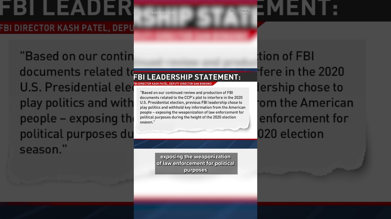 Proof of Chinese interference in the 2020 election heads to congress