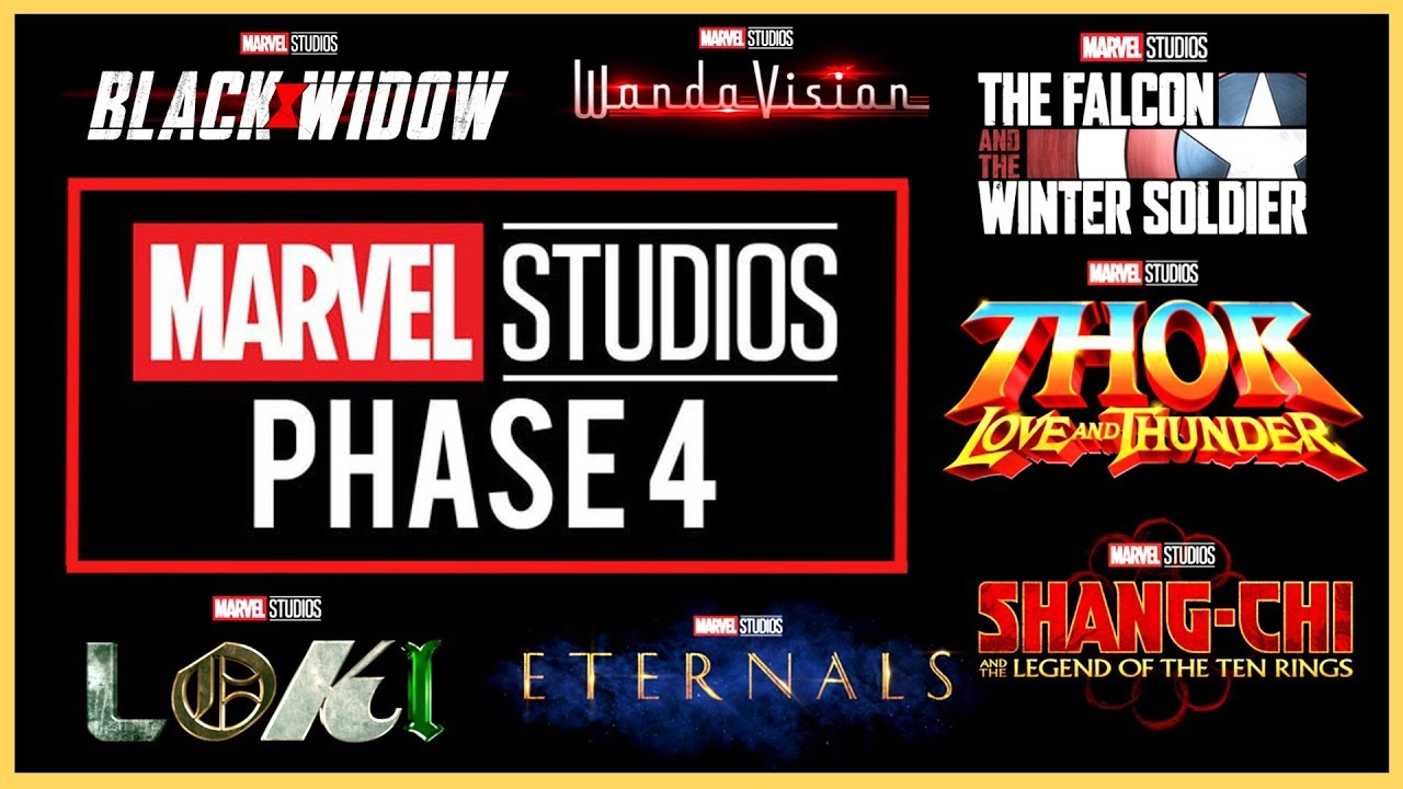 Marvel PHASE 4 Release Titles Announcement! (2020-2021) SDCC