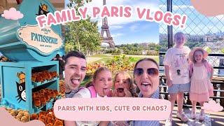 Paris With Kids 🥐 | Cute or CHAOS! Eiffel Tower, Jellycat & A Very Stressful Day! ✨ 