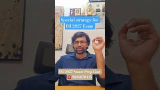Special Strategy for ISI 2027 Exam Preparation #ISI2027 #BStat #BMath #StatisticsExam