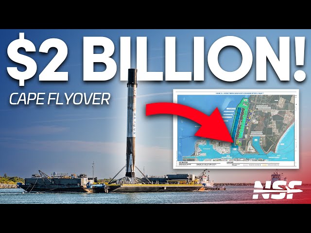 Unbelievable 50-year Plan at Cape Canaveral! | KSC Flyover class=