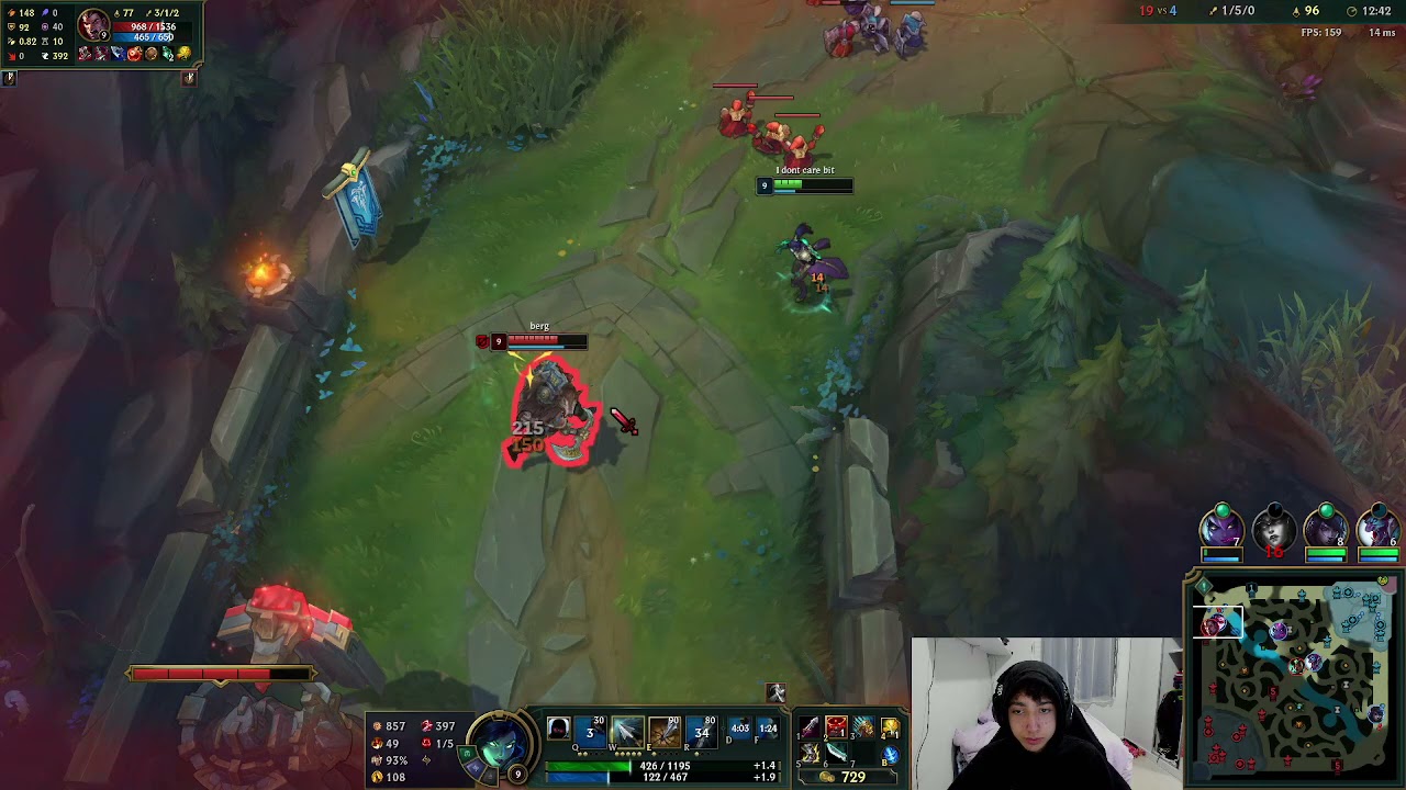 Vayne do Jean VS Darius do Berg | Jean Mago