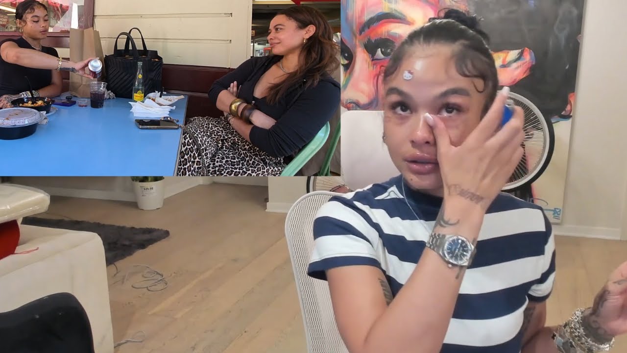 India Love in Tears After Crystal Westbrooks Cuts Her Off Over Pregnancy Joke