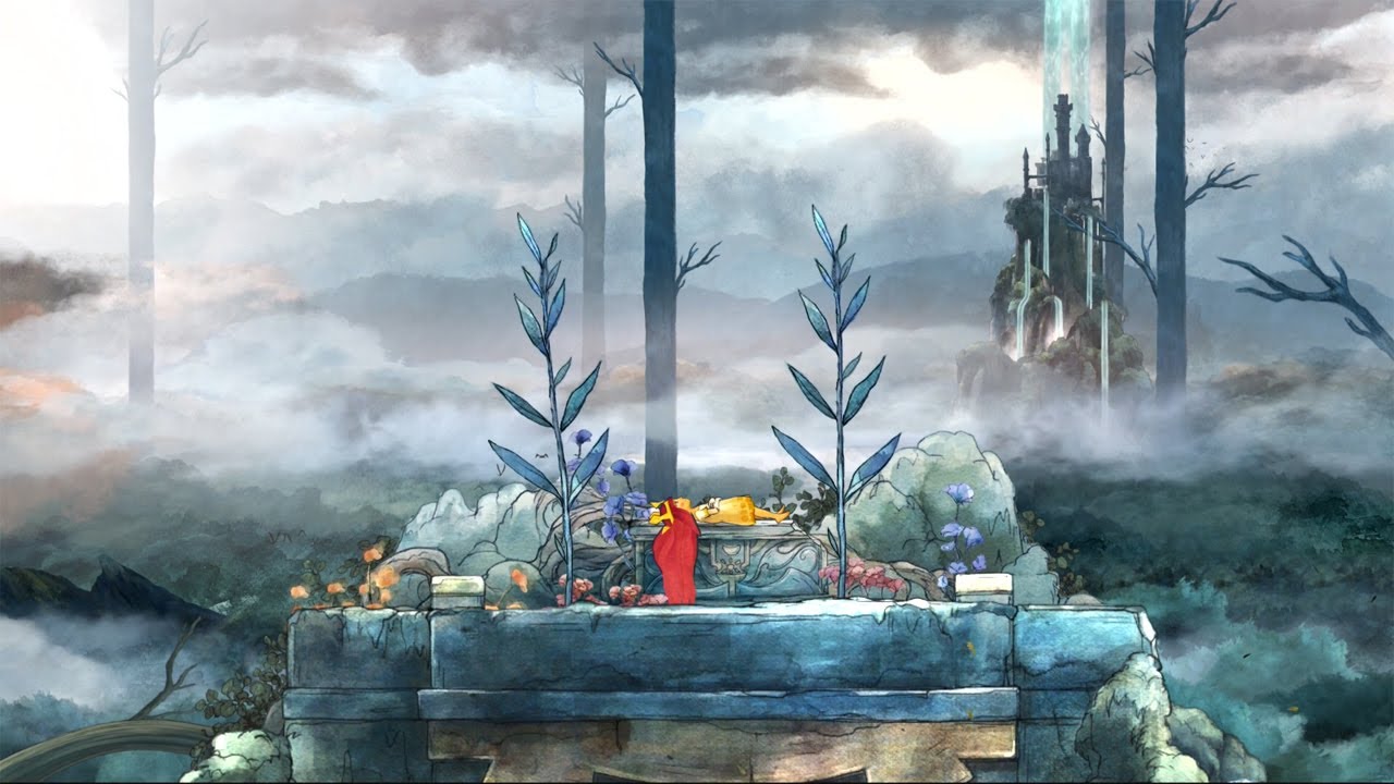 Child of Light Xbox One gameplay chapter 1 The Girl and the Firefly