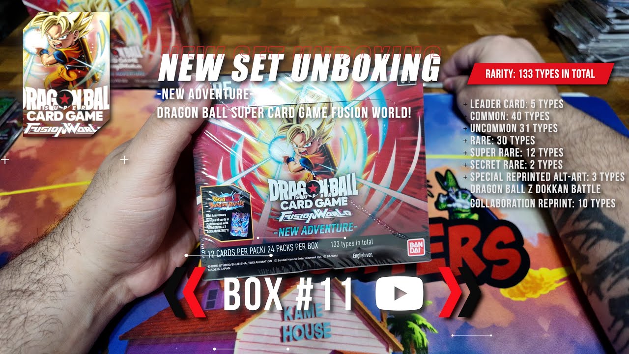 FB05 Box 11  NEW ADVENTURE  Dragon Ball Super Card Game Fusion World 