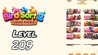 Bird Sort 2 Level 209 Walkthrough
