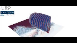 [YALES2] LES of yawed NREL5MW wind turbine with tower and nacelle
