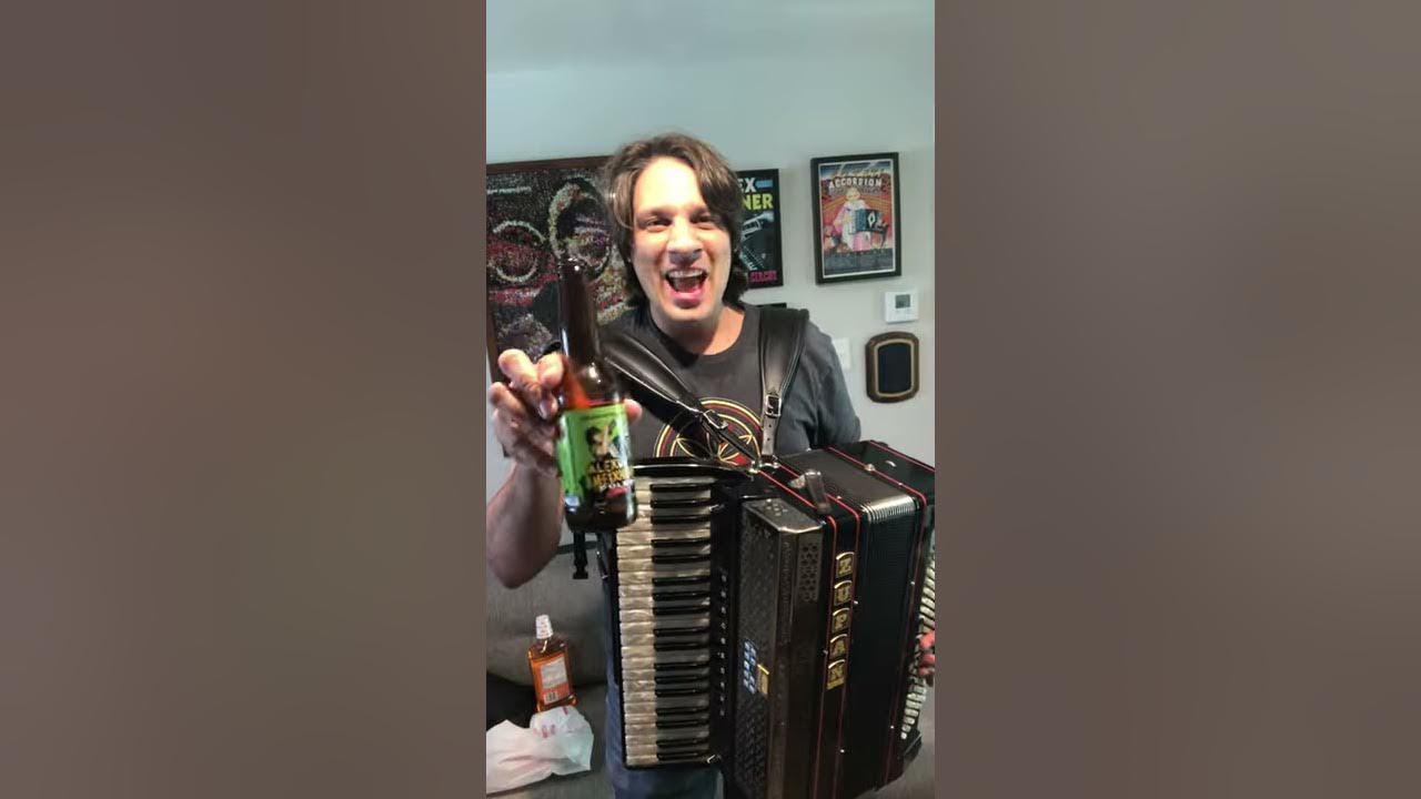 In Heaven There Is No Beer - Alex Meixner on Beer Bottle & Accordion #shorts