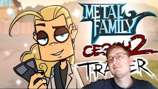 Metal Family Сезон 2 TRAILER | Реакция