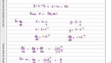 IAL, Edexcel, June 2023, P4, Q8, Parametric Differentiation, Integration, Pure, Peters, WMA14/01
