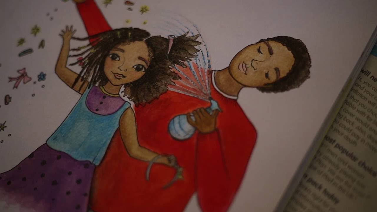 The making of the book Daddy Do My Hair? Beth's Twists