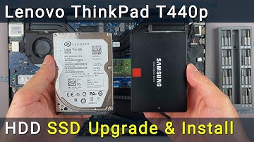 Lenovo ThinkPad T440p HDD to SSD Replacement – Full Installation Guide