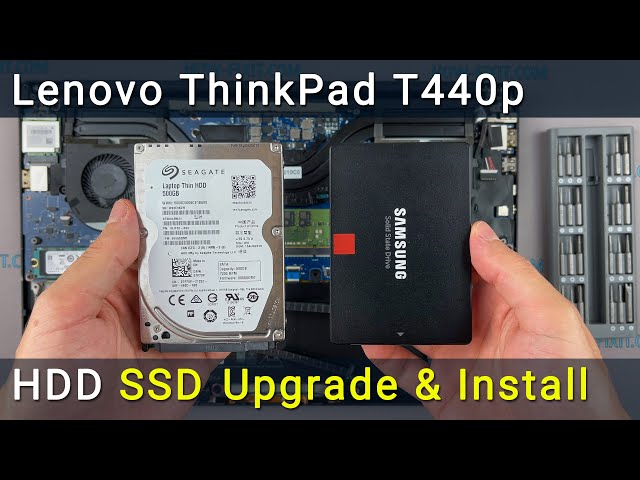 【美品】Lenovo ThinkPad T440p (SSD 500GB交換済) レノボ 『ThinkPad T440p』をフルHD液晶に換装＆三つのSSDに増設して