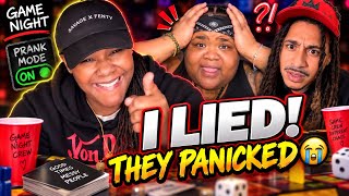 I LIED TO THEM… THEN WATCHED THEM PANIC 😳😭 @Getlitwitmoe @VonCrazyFamily