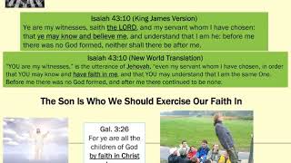Trinity Verses 71 of 86 (Isaiah 43:10)