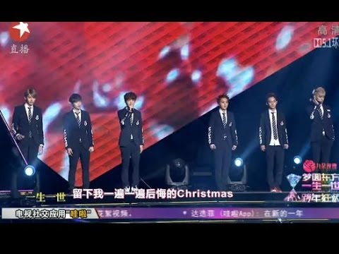 2014上海东方卫视跨年晚会 EXO M 初雪