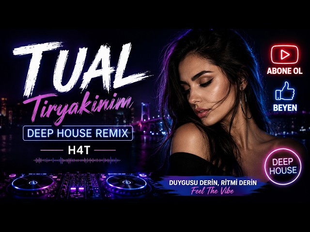 Tiryakinim- Deep House Remix / H4T #edms #remix #technodance #deephouse #tual #music #eskiler