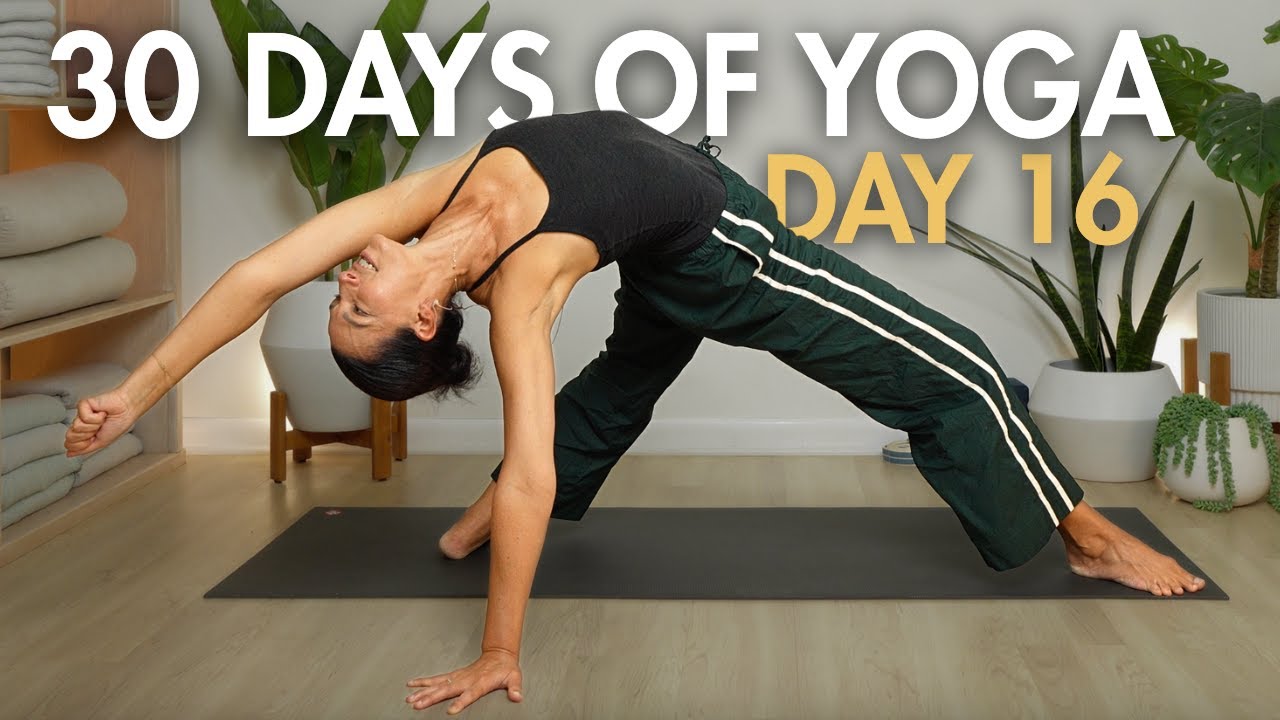 30-дневный йога-челлендж | День 16: Восхитительные прогибы назад (разный уровень сложности)