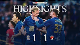 Highlights | Birmingham City 1-1 Charlton Athletic | Brilliant Klarer header not enough