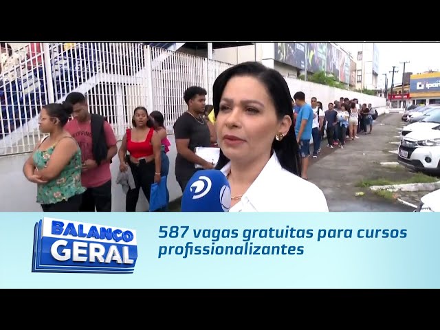 Emprega Jovem: 587 vagas gratuitas para cursos profissionalizantes