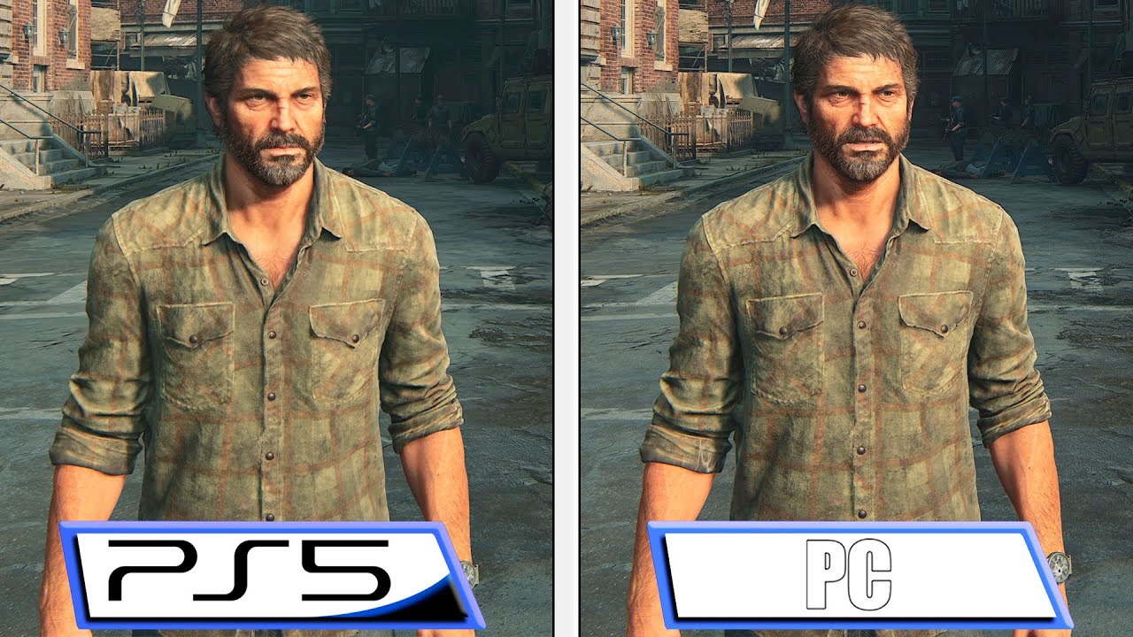 The Last Of Us Part I PC Vs PS5 Graphics Comparison Steam Deck 