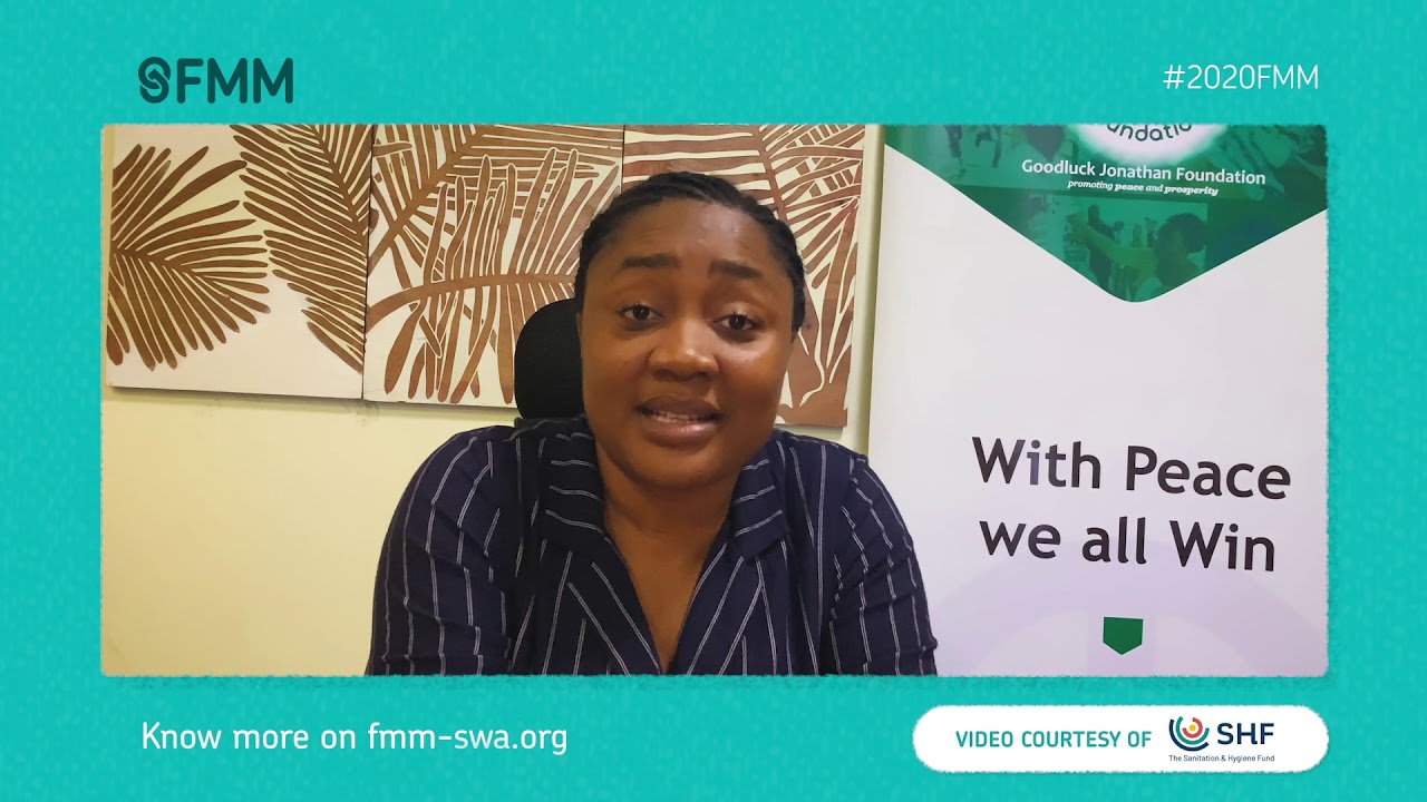 Ann Iyonu, Goodluck Jonathan Foundation, Nigeria talks about financing water, sanitation and hygiene