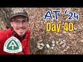 600 miles on day 40  appalachian trail 2024 thruhike day 40