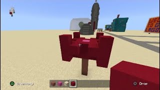 minecraft how to make Bikini bottom Part 34 - making the red sea tree screenshot 3
