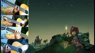 Video thumbnail of "Amphibia - Ending theme (guitar tutorial)"