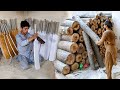 Amazing process of making quality cricket bat  factory mass production process