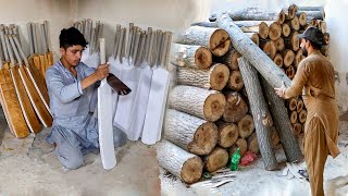 Amazing Process of Making Quality Cricket Bat | Factory Mass Production Process screenshot 4