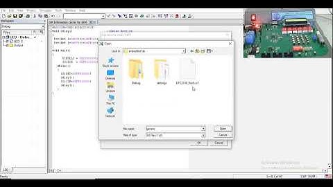 EMBEDDED LAB - LED BLINKING WITH LPC2148