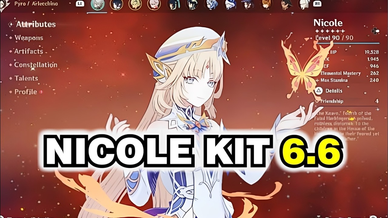 Nicole Reeyn Leaks: Unique Pyro Vision, Shields, ATK Buffs & Future ...
