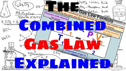 The Combined Gas Law - Explained