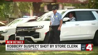 Clerk shot man who attempted to get behind counter at North City store, police say