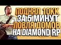 ПОДНЯЛ 10КК ЗА 5 МИНУТ & ЭПИЧНАЯ ЛОВЛЯ ДОМОВ ПО ГОСУ ПРОТИВ ЧИТЕРОВ НА DIAMOND RP