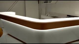 Link Building - Solid Surface Counter Kitchen Top Transparent