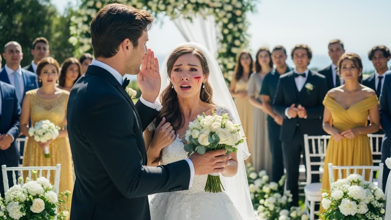 Na dan mog vjenčanja, moj muž me udario pred svima — ali nitko nije očekivao što sam učinila nakon