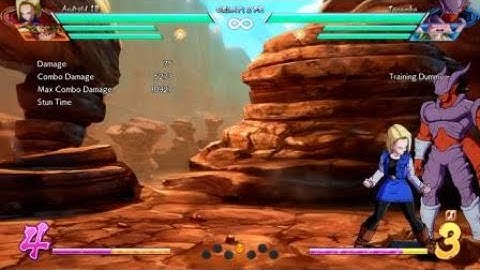 A18 assist combo no meter hard knockdown 5.2k dmg