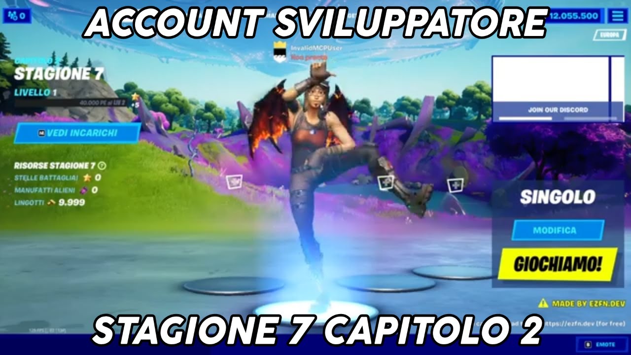 Account Sviluppatore Fortnite Login Pages Finder
