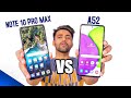 Samsung A52 vs Redmi Note 10 pro max