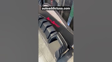 Camaro 14-15 Evo Diffuser @AutoAddictUSA #autoaddictusa #camaromods