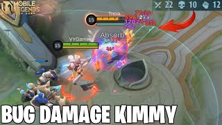 MAKIN RUSAK! BUG DAMAGE BASIC ATTK KIMMY CUMA PAKAI 3 ITEM INI! MOBILE LEGENDS