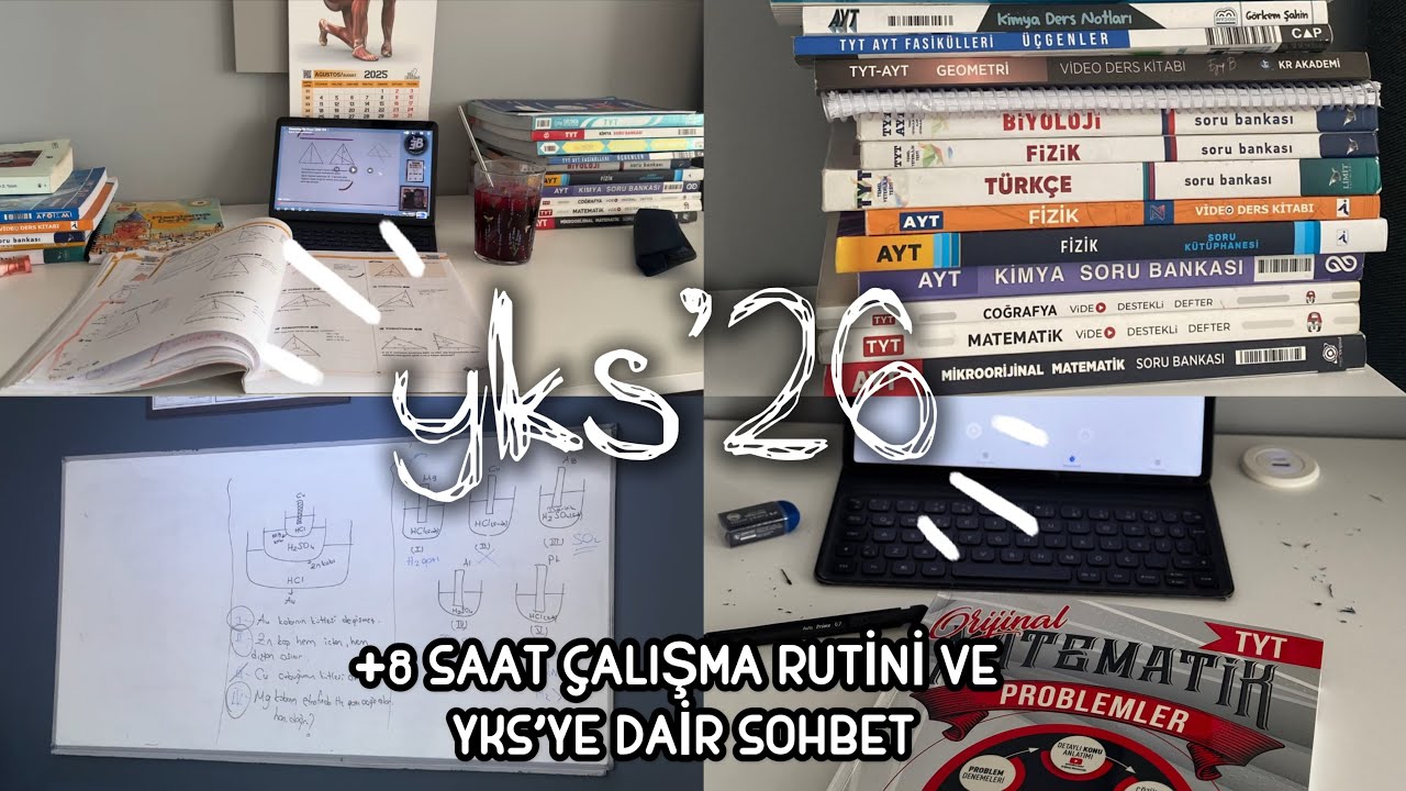 NE İSTİYOR BU SINAV BİZDEN !? | Yaz ayında +8 saat çalışma rutini | YKS’YE DAİR SOHBET #yks2026 