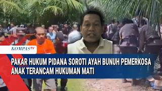 Ayah Bunuh Pemerkosa Anak Terancam Hukuman Mati, Ini Sorotan Pakar Hukum Pidana