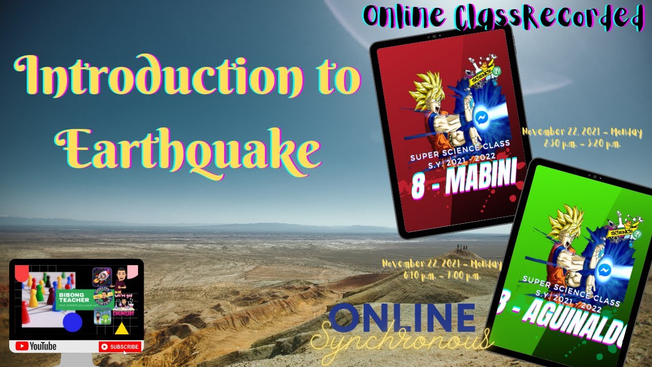 Introduction to Earthquake 11/22/2021